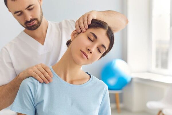 Bultos en el cuello por estrés