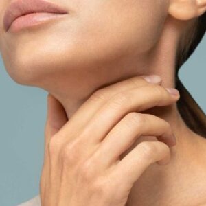 Ganglios inflamados en el cuello por estrés