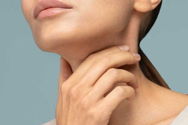 Ganglios inflamados en el cuello por estrés