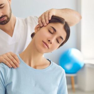 Nudos en el cuello por estrés