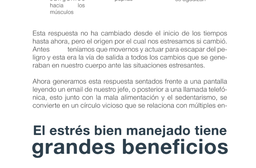 Beneficios del estrés