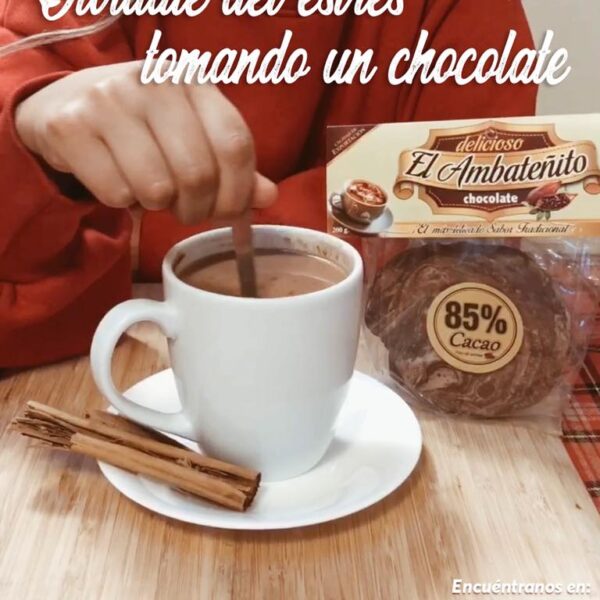 Chocolate para el estrés