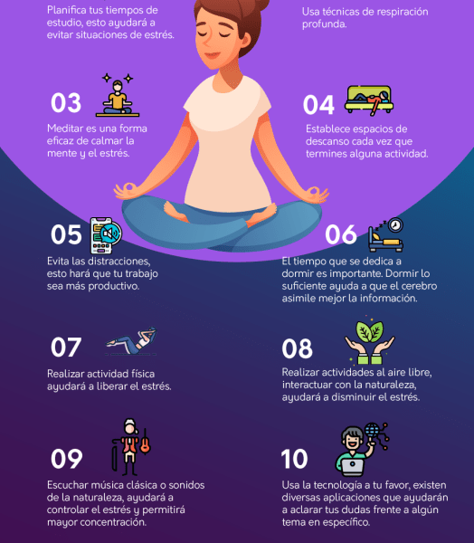 Tips para manejar el estrés