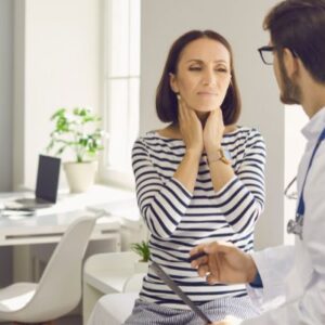 Inflamación de ganglios en el cuello por estrés