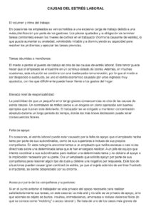 Caso de estrés laboral en una empresa