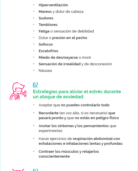 Como calmar un ataque de ansiedad y de estrés