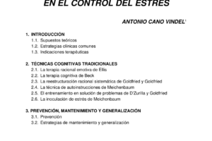 Cómo manejar el estrés y las funciones cognitivas
