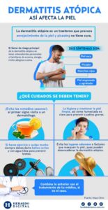 Dermatitis atópica alergias en la piel por estrés