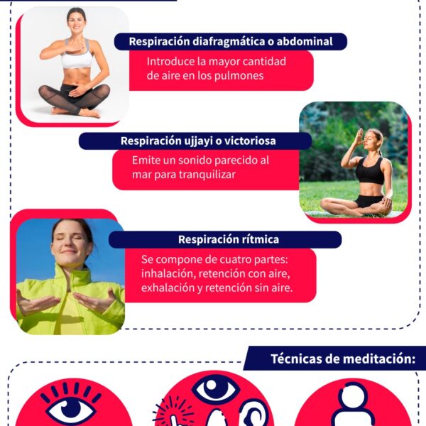 Ejercicios de respiración para la ansiedad y el estrés