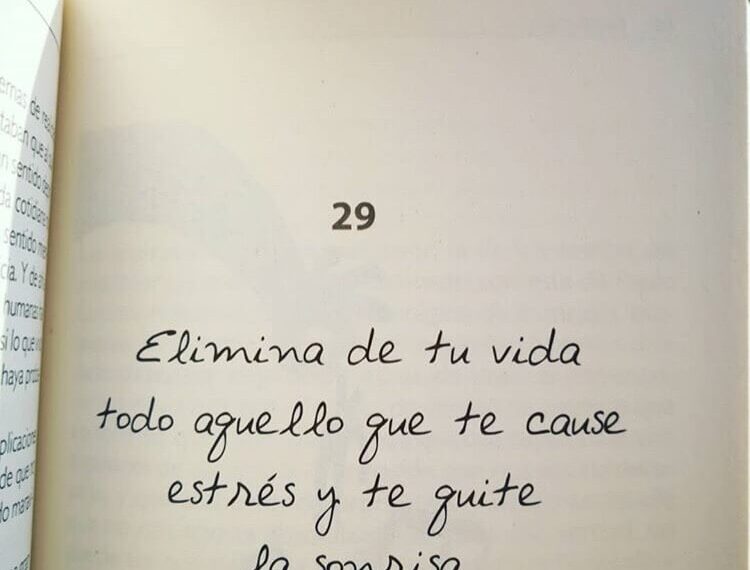 Elimina de tu vida todo aquello que te cause estrés