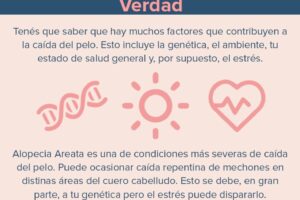 Estrés causa caída del cabello