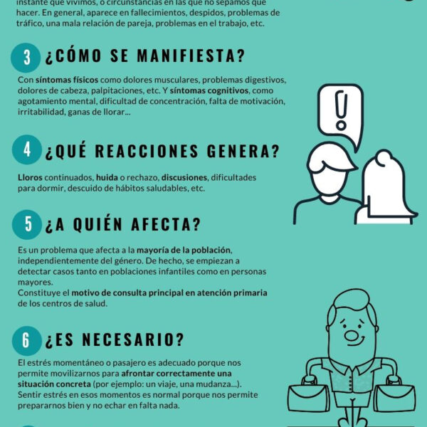 Llorar por estrés