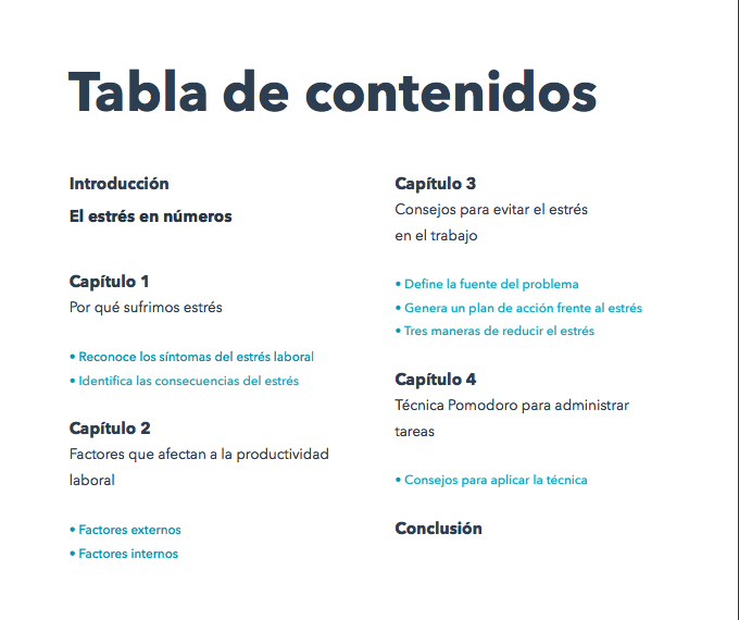 Plan de acción para evitar el estrés laboral