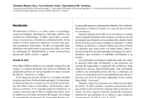 Psicología del estrés y técnicas para su enfrentamiento