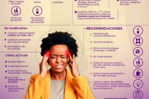 Síntomas de la migraña por estrés
