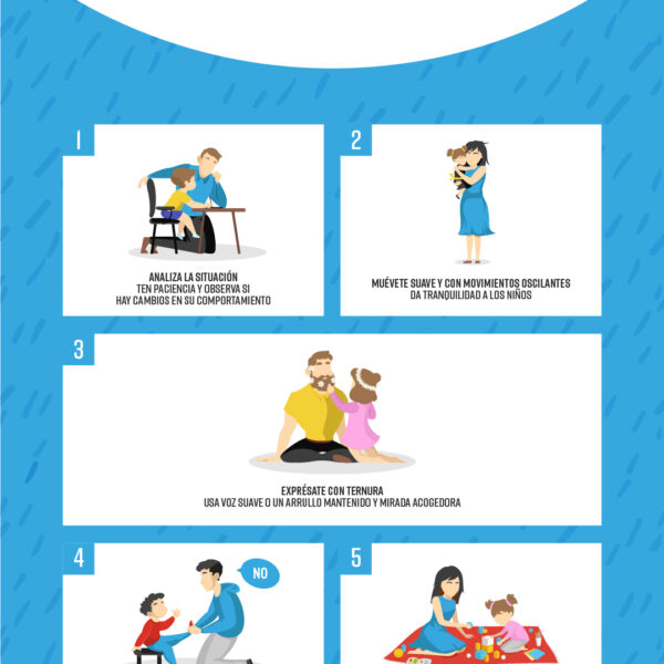 Como calmar el estrés en los niños