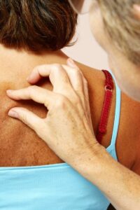 Ganglios linfáticos inflamados bolas en el cuello por estrés