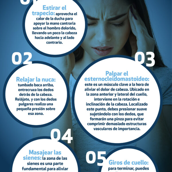 Masajes en la cabeza para el estrés