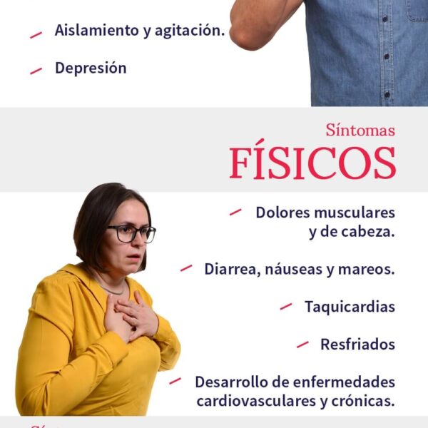 Síntomas de estrés por exceso de trabajo