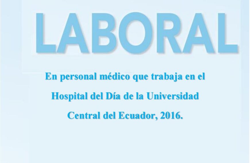 Variables moderadoras del estrés en el hospital